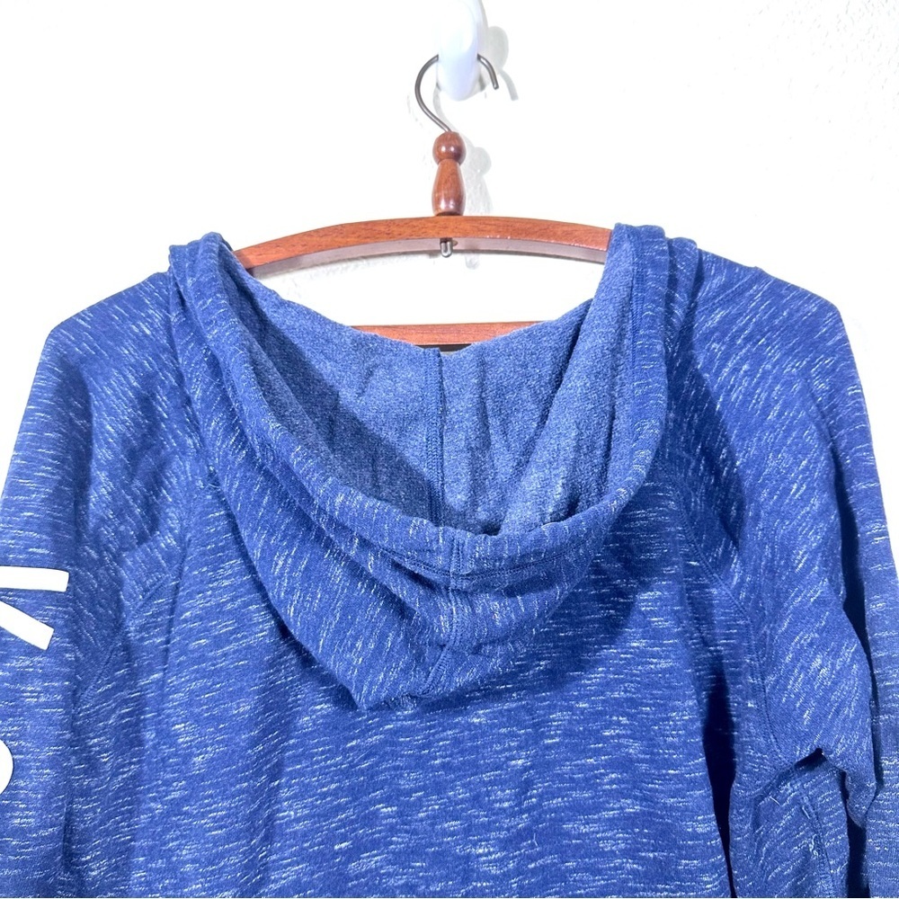 Victoria’s Secret Hoodie Pullover Sweater Size M in Heather Blue - Picture 8 of 9